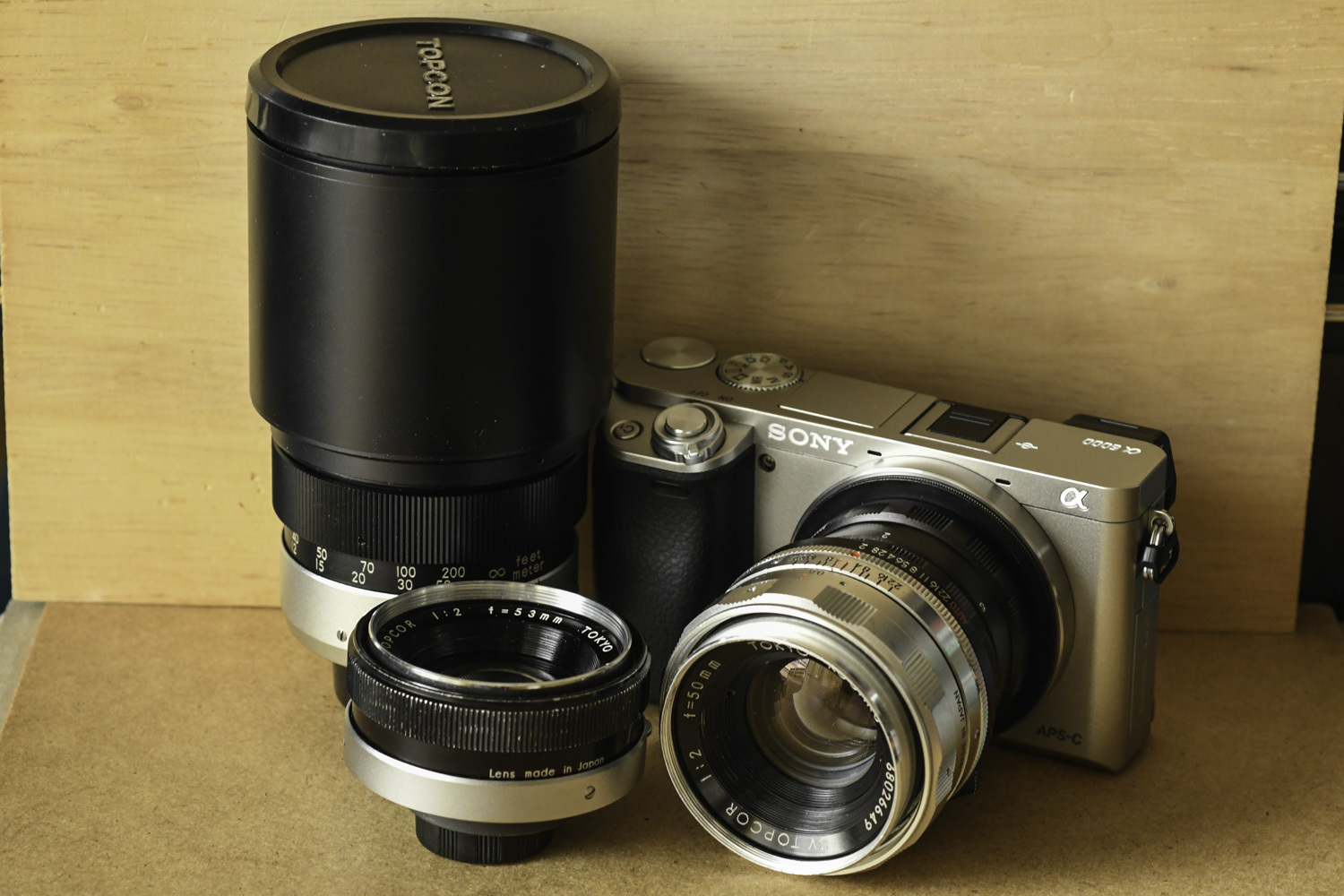 UV TOPCOR→SONY Eマウントアダプター レンズ付き UV TOPCOR→SONY E マウントアダプターとTOPCOR 53mmF2 - メルカリ