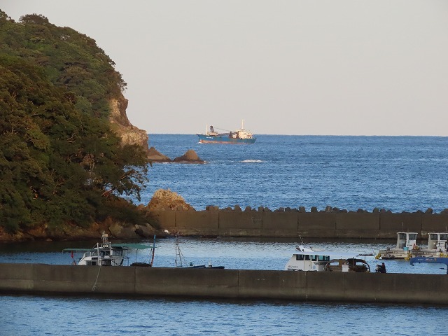 行野浦漁港夕景(撮影:10月31日)_e0321325_19144499.jpg