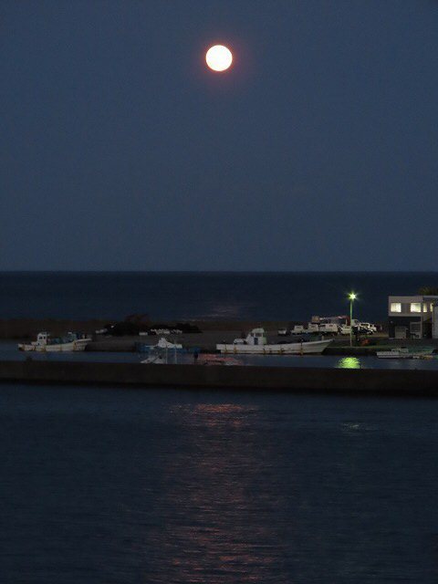 行野浦漁港夕景(撮影:10月31日)_e0321325_19173172.jpg