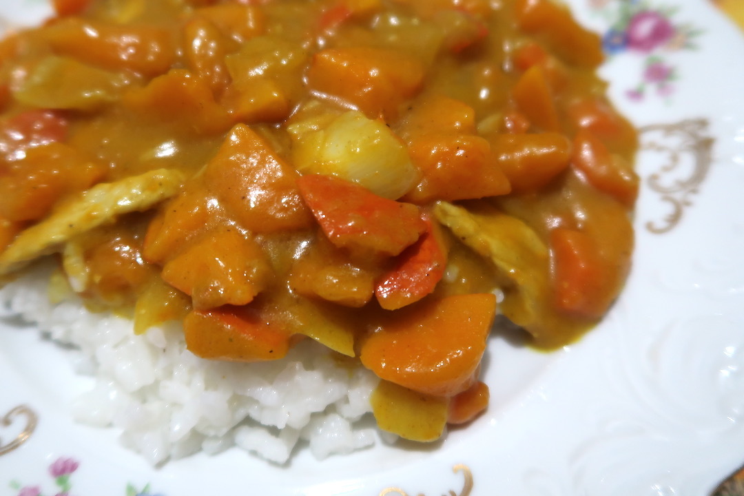 秋の幸きのこパスタ焼き栗とカボチャのカレー_f0234936_07152354.jpeg