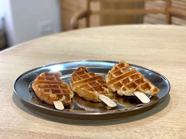 金沢 広岡 Wafla ワッフラ クロワッサンワッフル プレーン ミルクチョコレート マシュマロベリー きわめればスカタン 金沢 広岡 Wafla ワッフラ クロワッサンワッフル プレーン ミルクチョコレート マシュマロベリー きわめればスカタン