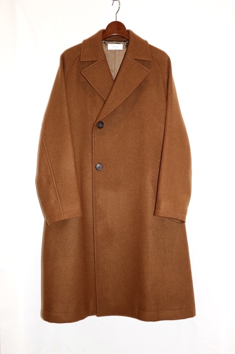 ジャケット・アウター WELLDER Double Breasted Balmacaan Coat WELLDER : Double Breasted Balmacaan coat : BIRTH DAY