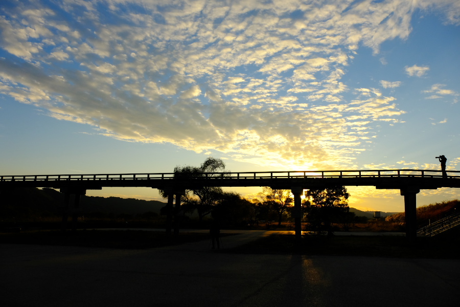 蓬莱橋 夕景 11月_e0243382_22220576.jpg