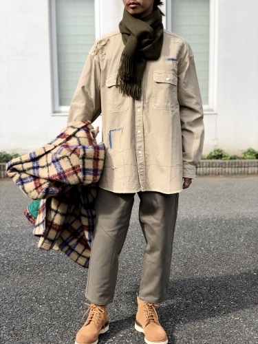 kolor / BEACON - シャギーチェックコート : UNDERPASS・・・Having fun!!! kolor / BEACON - シャギーチェックコート : UNDERPASS・・・Having fun!!!