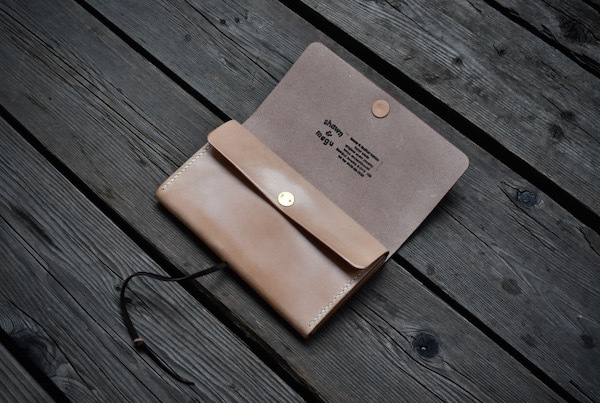 brass concha long wallet_b0172633_20425384.jpg