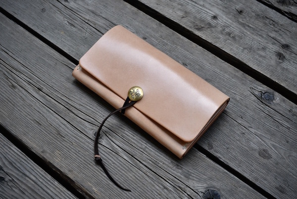 brass concha long wallet_b0172633_20425395.jpg