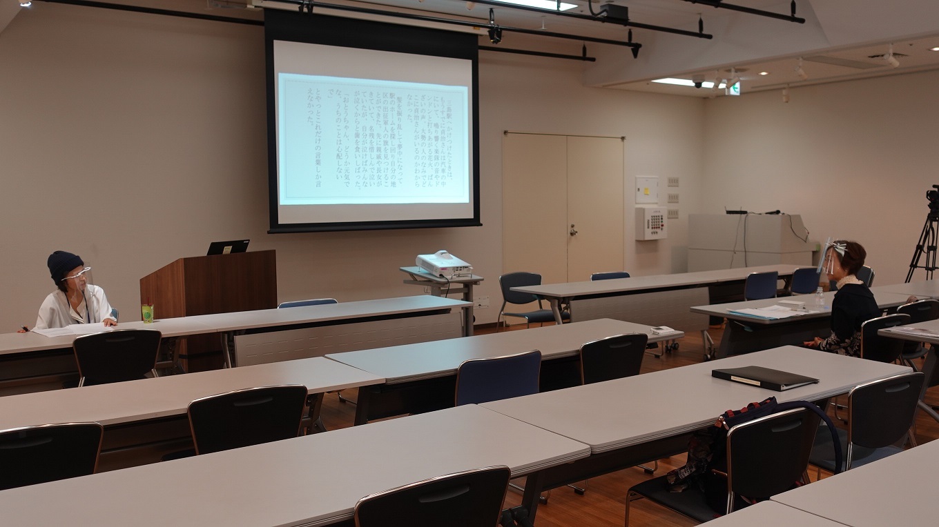 語り部の皆さんへの話し方講習〜東京九段下・昭和館_e0088256_22303214.jpg