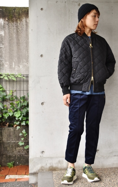 Barbour QUILTED BOMBER JACKET_d0152280_09585024.jpg