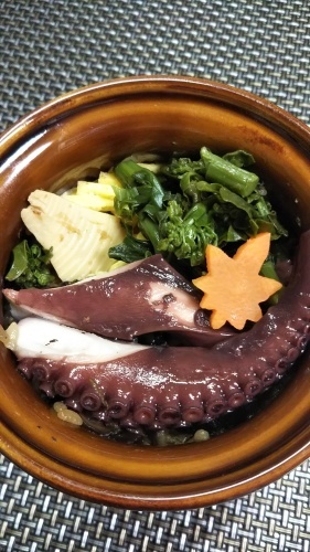 蛸壺の形がユニークな【ひっぱりだこ飯】 (お弁当の淡路屋)_b0203919_13402938.jpg