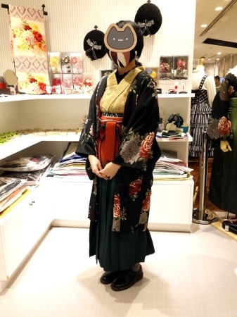 お客様コーデ*街に咲く薔薇羽織 : mamechiyo modern Blog