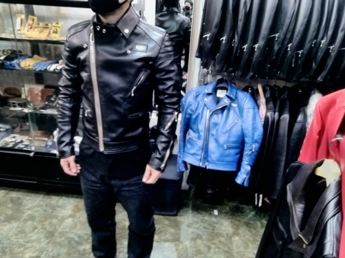 ルイスレザー Lewis Leathers ライトニング 取りまわし ブルー ルイスレザー Lewis Leathers ライトニング 取りまわし ブルー