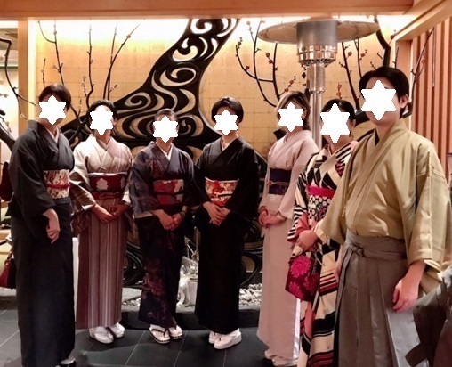 NYのお客様・大島訪問着に御所解帯で着物会。_f0181251_18493097.jpeg