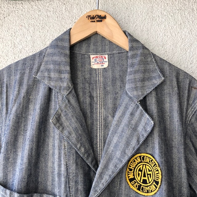 FINCKS/HBT Work Shop Coat/コート/42/IDG/ヘリンボーン HBT Work
