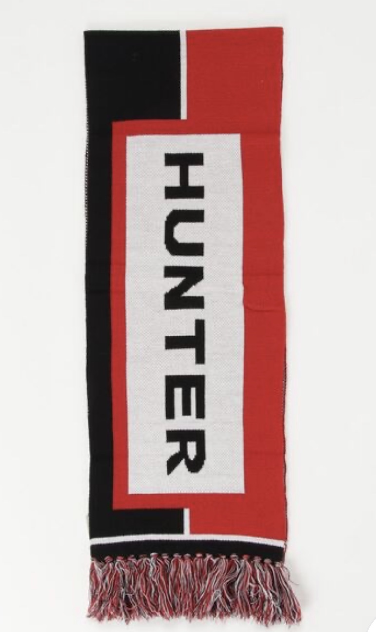 「HUNTER ハンター」オリジナルロゴスカーフ入荷です。_c0204280_14382478.jpg