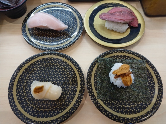 11/9夜勤明け うに祭り@はま寿司日野神明店_b0042308_22141858.jpg