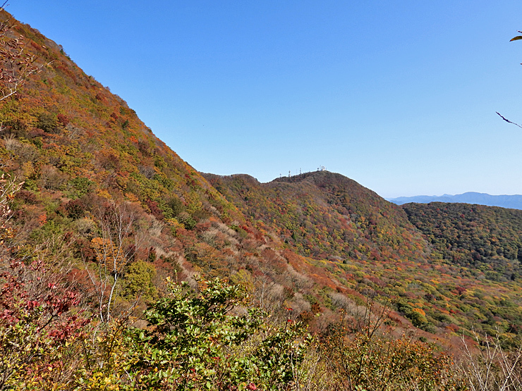紅葉の三瓶山 清治の花便り 紅葉の三瓶山 清治の花便り