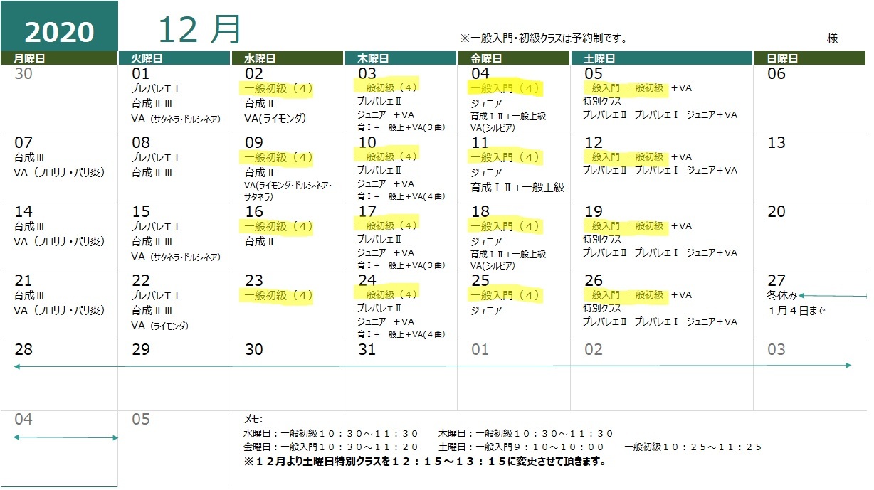12月のスケジュール_d0132565_14493254.jpg
