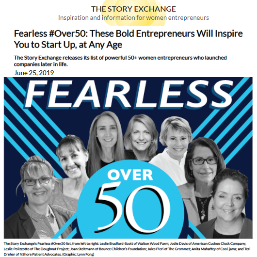 近年、アメリカでは45歳過ぎから起業する女性が増加トレンド、”Fearless #Over50”_b0007805_04121504.jpg