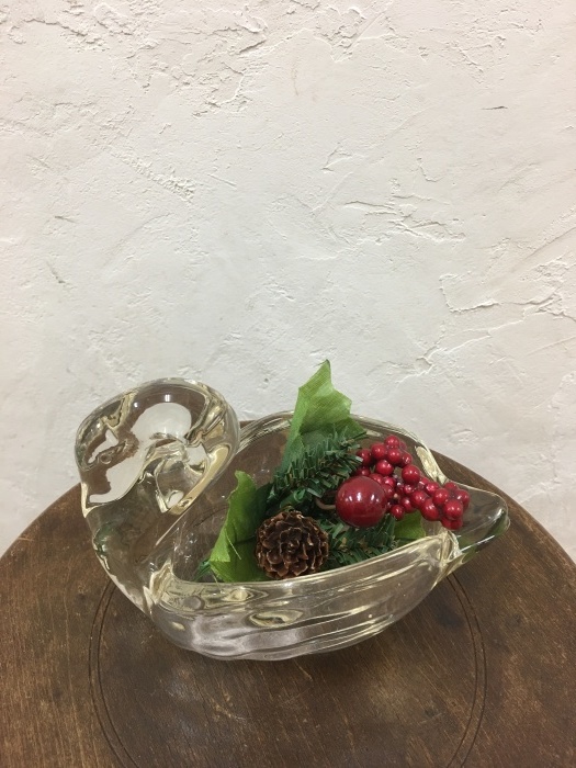スワン　ガラス花瓶_f0196455_13292525.jpeg