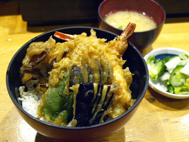 天婦羅・寿司 えび天 その2(天丼)_d0153062_07424705.jpg