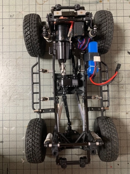 CC-02 フロントモーター化 シャーシ完成?の巻 : WKクローリング CC-02 フロントモーター化 シャーシ完成?の巻 : WKクローリング