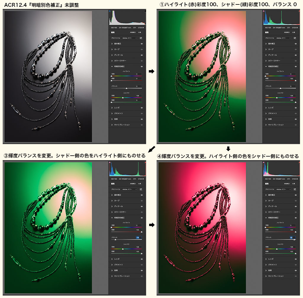 Adobe Camera Raw 13.0.2 (Lightroom) 新機能!② カラーグレーディングの操作方法と仕組み、ツールTIPSを徹底解説_f0274403_11242126.jpg