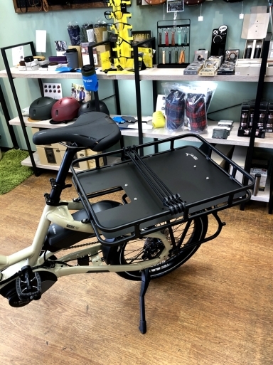 HSDなどのカーゴバイクに！Ternショートベッドトレー