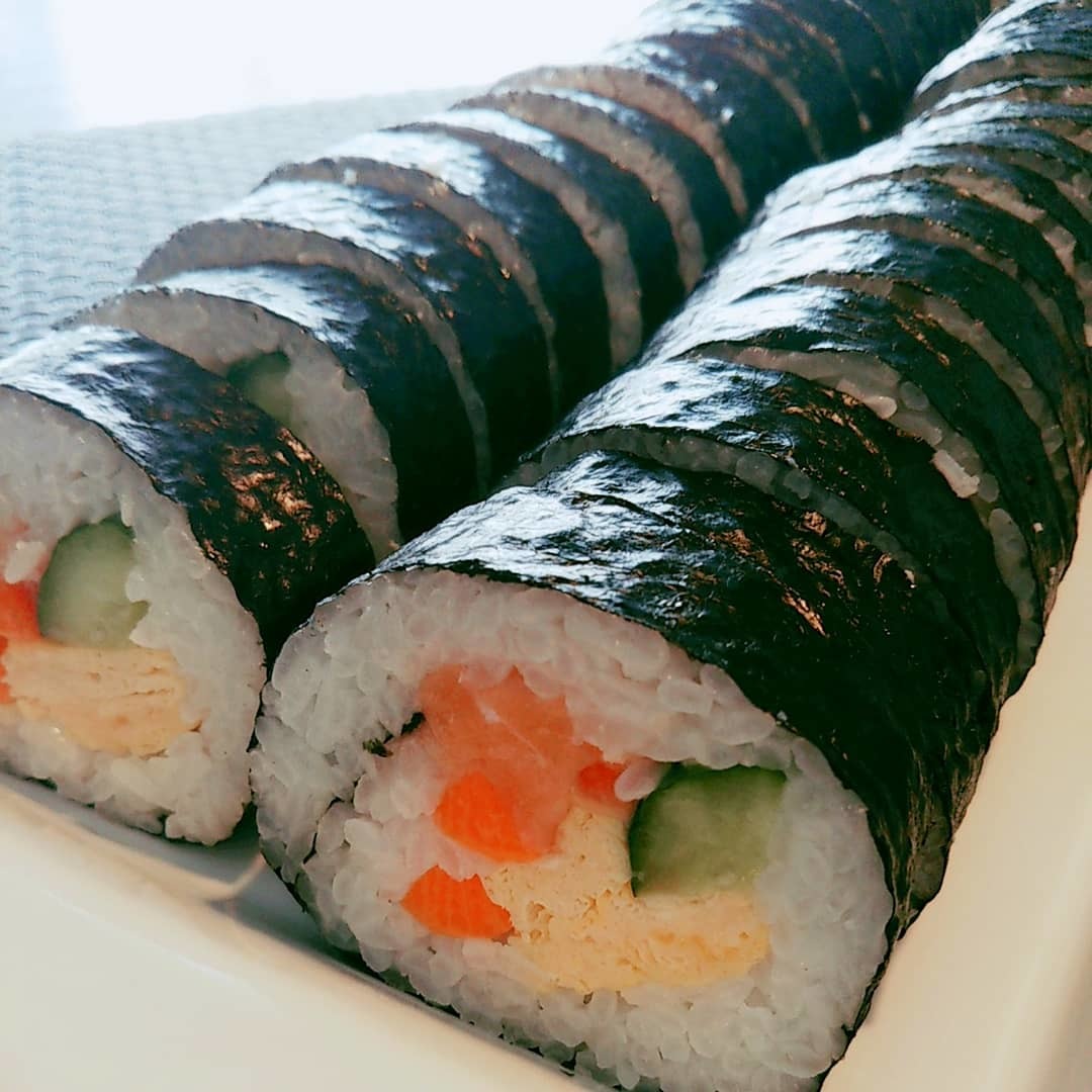 巻き寿司 サーモンの塩辛 おうち大好き