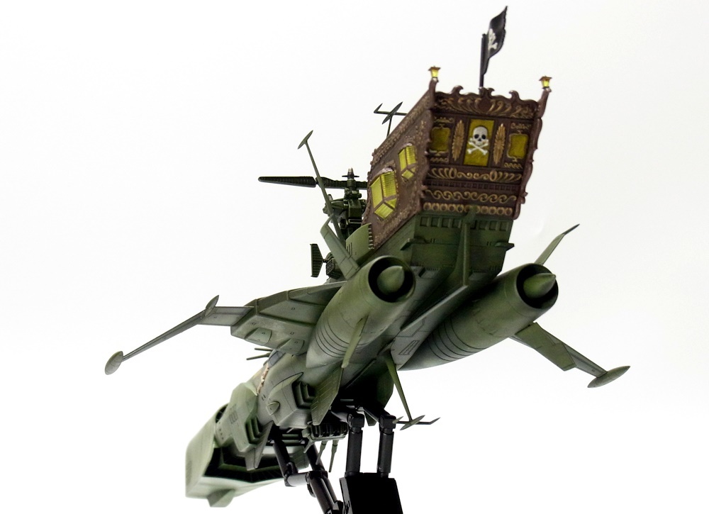 1/1500 アルカディア号（銀河鉄道999）完成、そして・・・発進