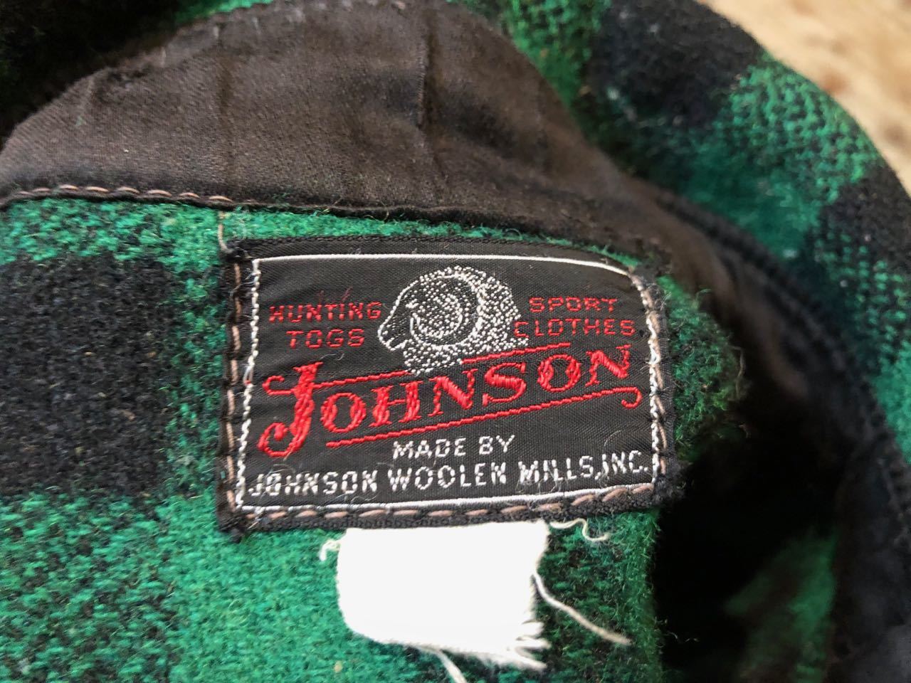 11f Johnson Woolen MillsM ジョンソンウーレンミルズ-