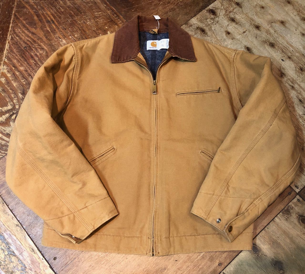 Carhartt カーハート デトロイトジャケット USA製 80s身幅約52cm ...