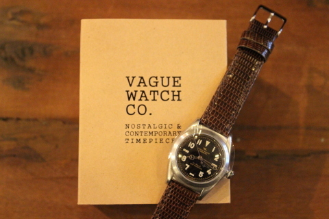Vague Watch Co 1930年代に初となる完全防水 自動巻き時計と謳った Vabble ご紹介 Freeman Blog 愛媛県松山市 古着も扱うセレクトショップ