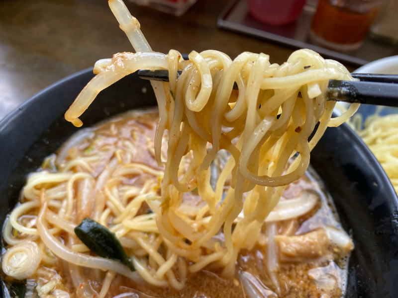 ボリューム満点  汁なしマーボ麺＆ごまだれつけ麺 まるしん_a0359239_19444044.jpg