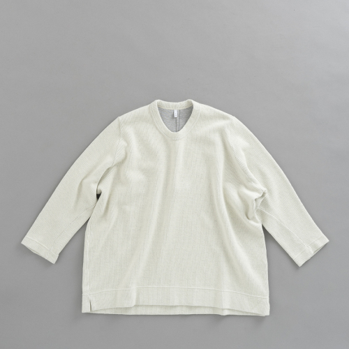 FIRMUM ウールコットンダブルフェイス ビッグプルオーバー (ナチュラル)_d0120442_14052520.jpg
