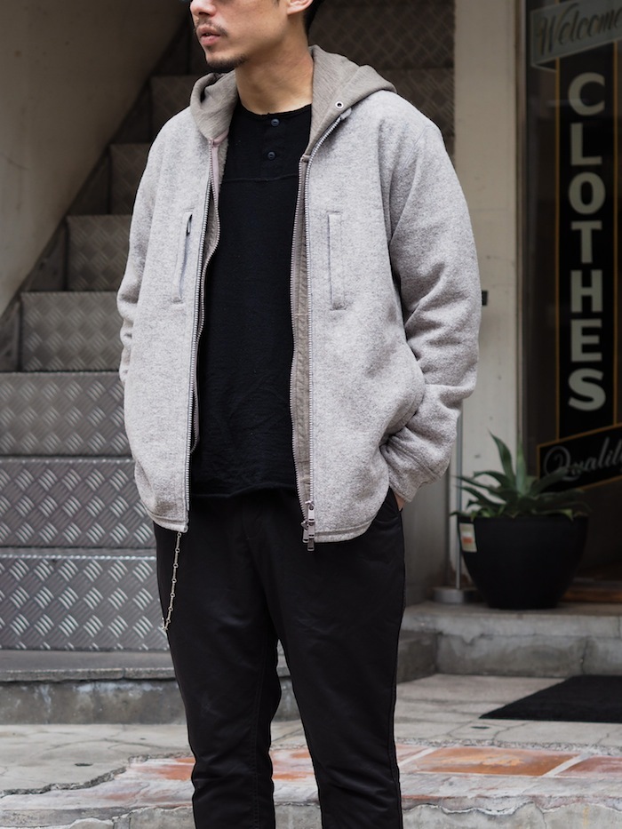 nonnative HIKER SHIRT JACKET W/N JERSEY