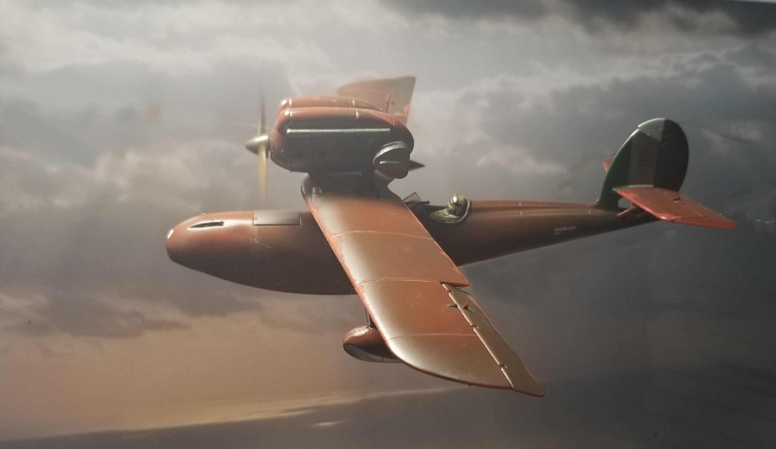 ミラノまでもってくれよ エンジンちゃん サボイアs 21戦闘飛行艇 回れプロペラ Rotate Propeller ミラノまでもってくれよ エンジンちゃん サボイアs 21戦闘飛行艇 回れプロペラ Rotate Propeller