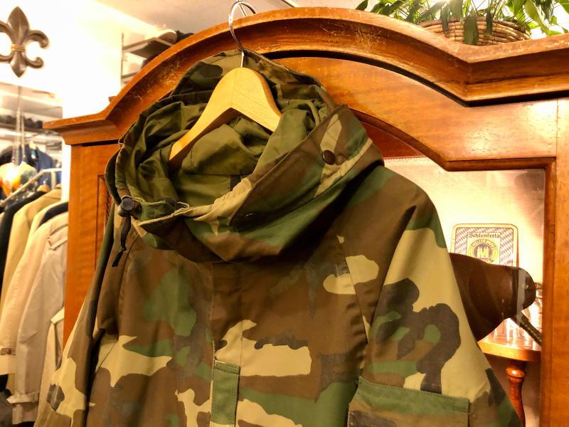 ECWCS？ヴィンテージ迷彩柄の米軍ゴアテックスパーカーめっちゃいけて