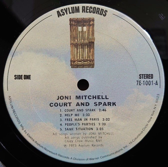 Joni Mitchell その8 Court And Spark : アナログレコード巡礼の旅