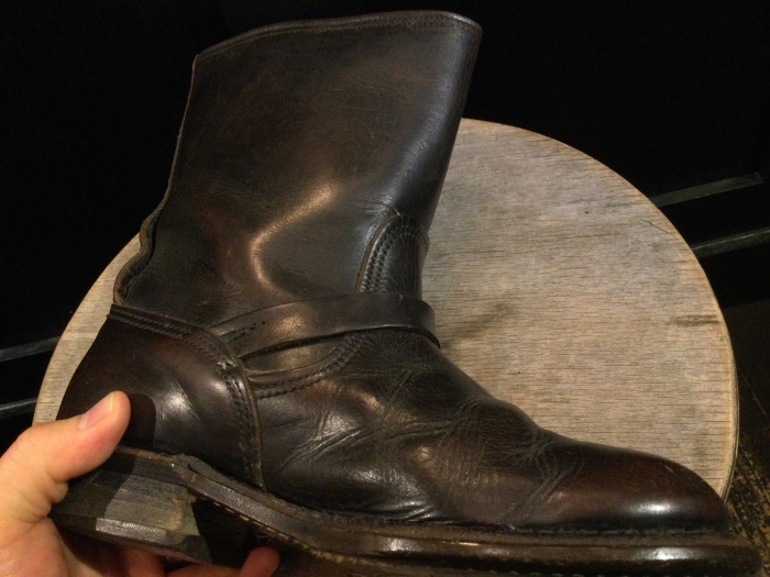 Dapper's 40's style engineer boots : BUTTON UP clothing