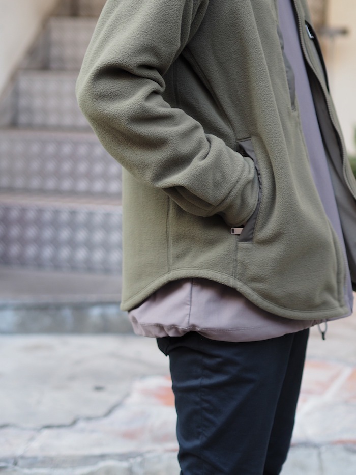 □□ nonnative / Hiker Shirt Jacket Fleece POLARTEC with Pliantex