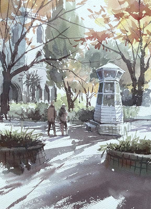 今日のスケッチ : 赤坂孝史の水彩画 AKASAKA TAKASHI watercolor 今日のスケッチ : 赤坂孝史の水彩画 AKASAKA TAKASHI watercolor