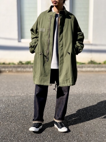 メンズvisvim20AW SIX-FIVE FISHTAIL PARKA (W/L) - ミリタリージャケット