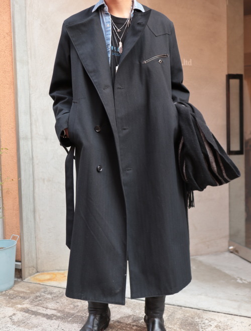 The Letters - WESTERN D RING COLLARLESS COAT : BIRTH DAY