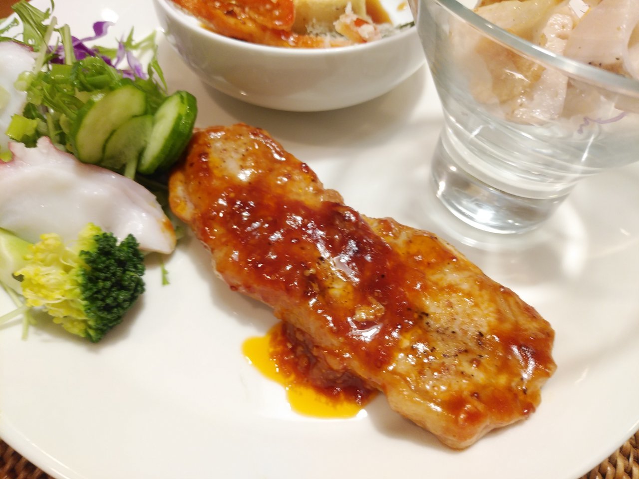 ポークソテー 栗原はるみさん揚げ出し豆腐 Days And Aroma ポークソテー 栗原はるみさん揚げ出し豆腐 Days And Aroma