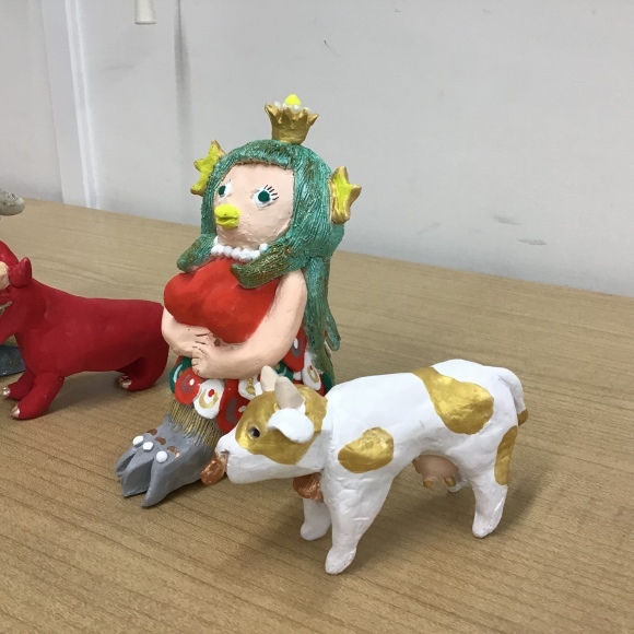 【創作人形講座~プロの博多人形師が教えます~】生徒さんの作品です♪_c0357605_16424166.jpeg