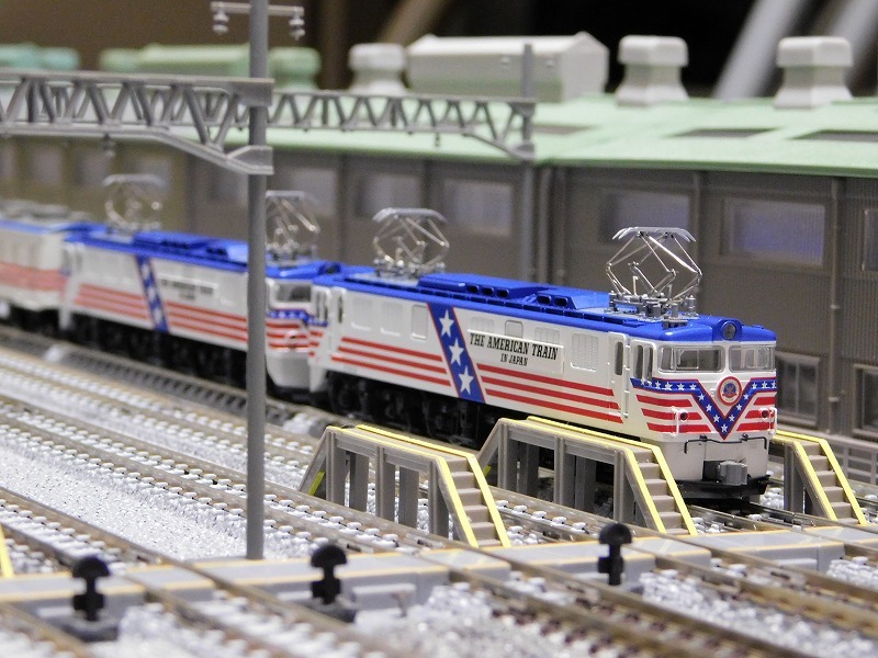 在籍車両】 マイクロ 50系 ＋ KATO EF60 アメリカントレインタイプ