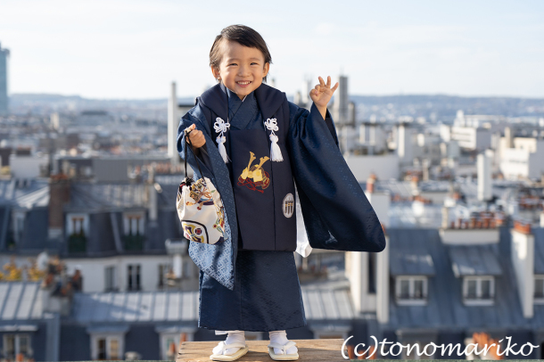 パリでプチモンスターの七五三_c0024345_18145568.jpg