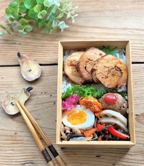 煮鶏のお弁当 と つぶやき と おうちごはん_d0249193_22182367.jpg