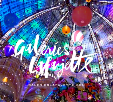 ギャラリーラファイエットのクリスマスツリー 2020年も賑やかです! Le Voyage de Noël_a0231632_16313937.png