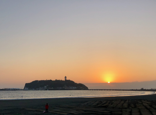 ♪夕焼け 海の夕焼け 真赤な 別れの色だよ〜〜かぁ、、、_d0057843_18365520.jpeg